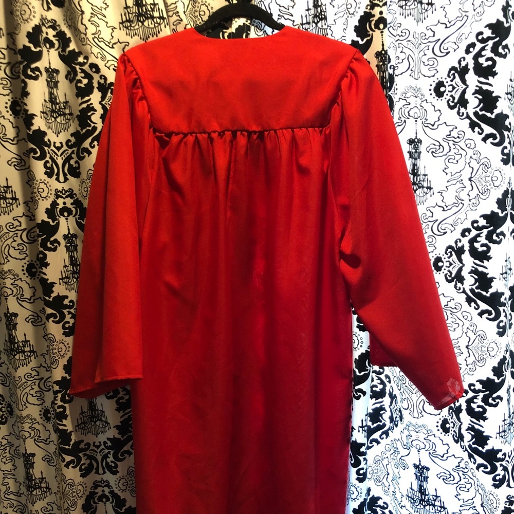 Red Confirmation Robe - Picture 2 of 4